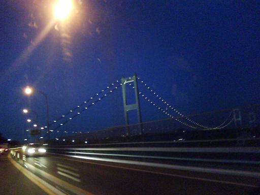 来島海峡大橋ライトアップ