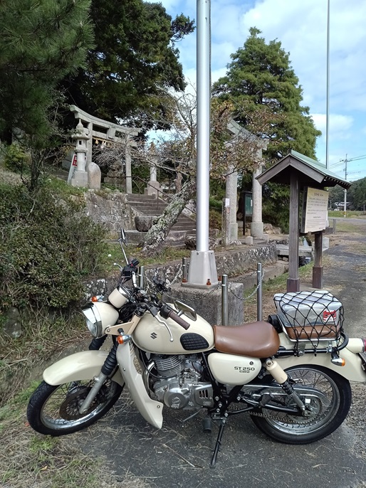 佐香神社にて